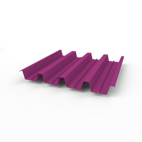 Профнастил Н60 (RAL 4006) 0,65х845мм оцинкованный, с полимерным покрытием (Полиэстер)