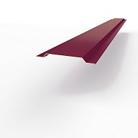 Нащельник  RAL 4004 оцинкованный c порошковым покрытием 0,45мм