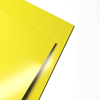 Гладкий лист 0.8мм RAL 1018 Цинково-жёлтый