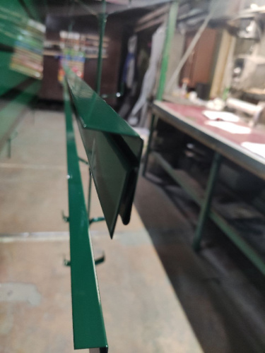 Карнизная планка RAL 6005 оцинкованная c порошковым покрытием 0,45мм полиуретан фото 2