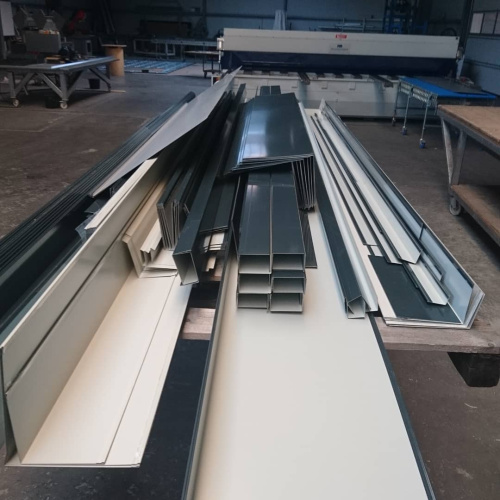 Откос оконный, дверной простой оцинкованный c порошковым покрытием 0,7мм ширина более 625 мм RAL 6005 фото 8