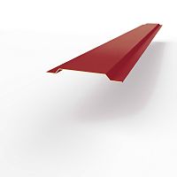 Нащельник RAL 3003 оцинкованный c порошковым покрытием 0,45мм