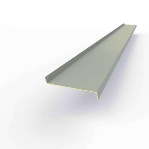 Отлив оконный оцинкованный c порошковым покрытием 0,7мм RAL 7039