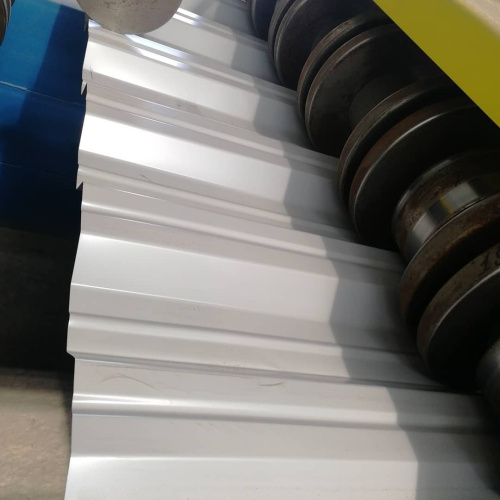 Профнастил оцинкованный с полимерным покрытием НС35 Grand line Optima 0,45х1060мм RAL 2004 фото 2