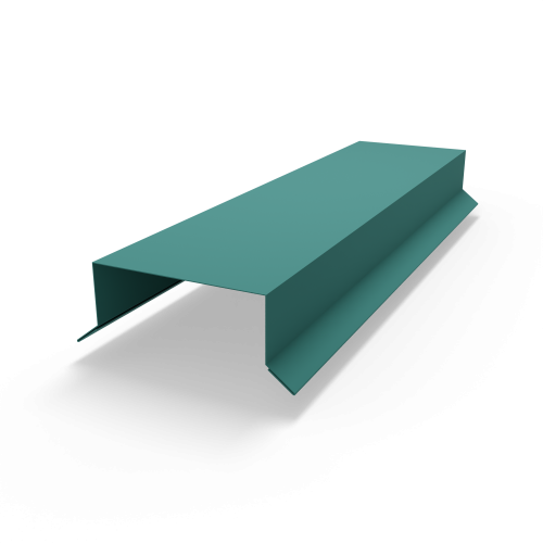 Парапет плоский RAL 6033 полиэстер 0,7 мм