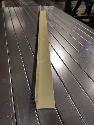 Планка стыковочная RAL 1014 оцинкованная c порошковым покрытием 0,45 мм фото 6