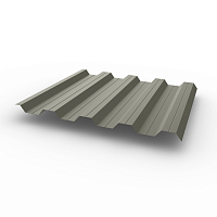 Профнастил НС44 (RAL 7030) 0,6х1047мм оцинкованный, с полимерным покрытием (Полиэстер)