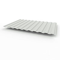 Профнастил оцинкованный с полимерным покрытием полиэстер С8 buildstor 0,45х1180мм RAL 9018 Папирусно-белый