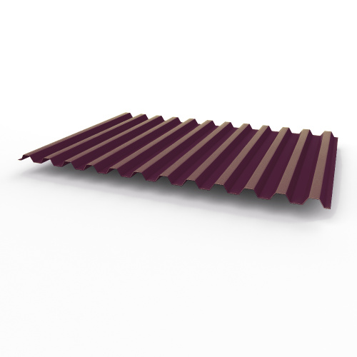 Профнастил оцинкованный с полимерным покрытием полиэстер С21 buildstor 0,4х1051мм RAL 4007 Пурпурно-фиолетовый Профнастил оцинкованный с полимерным покрытием полиэстер С21 buildstor 0,4х1051мм RAL 4007 Пурпурно-фиолетовый