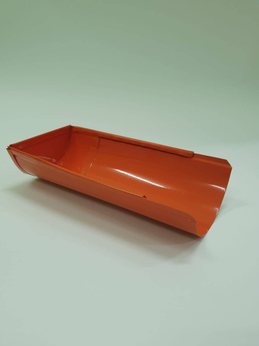 Желоб водосточный оцинкованный порошок ф120х2000мм RAL 9016 Желоб водосточный оцинкованный порошок ф120х2000мм RAL 9016