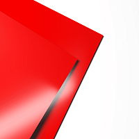 Гладкий лист 0.55мм RAL 3024 Люминесцентный красный