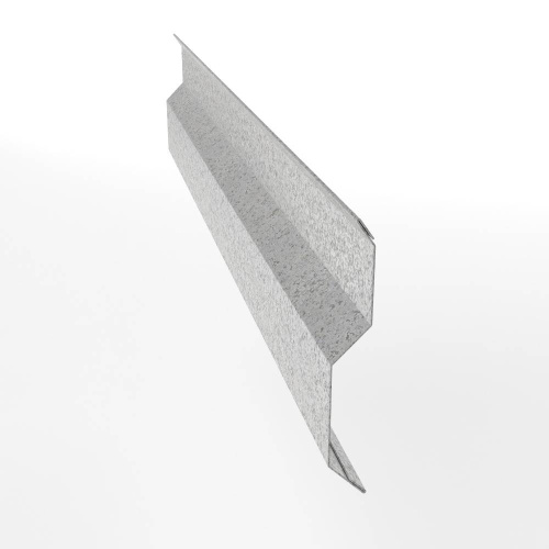 Планка примыкания в накладку для кровли оцинкованная 0,45мм