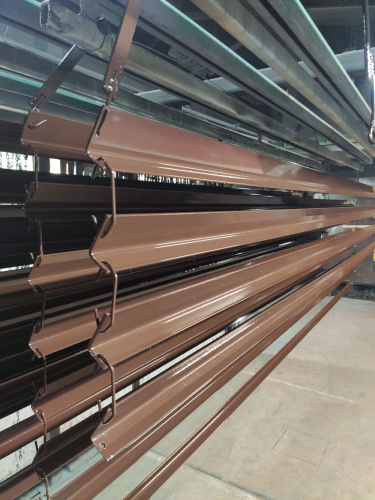 Угол внешний RAL 8017 оцинкованный с порошковым покрытием 0,45 мм фото 3