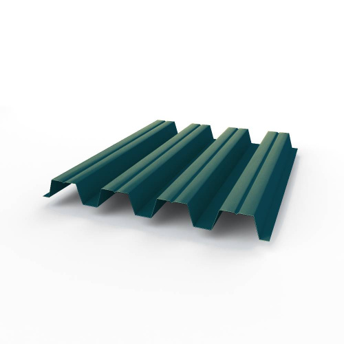 Профнастил оцинкованный с полимерным покрытием полиэстер Н57 buildstor 0,65х801мм RAL 5020 Океанская синь Профнастил оцинкованный с полимерным покрытием полиэстер Н57 buildstor 0,65х801мм RAL 5020 Океанская синь