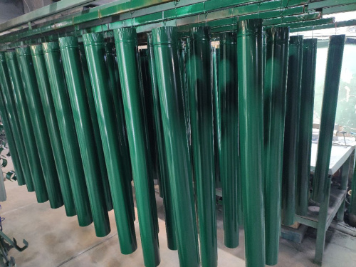 Труба водосточная оцинкованная порошок ф110х1250мм RAL 6005 Труба водосточная оцинкованная порошок ф110х1250мм RAL 6005