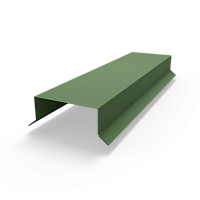 Парапет плоский RAL 6011 полиэстер 0,45 мм