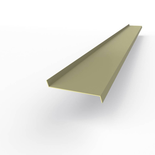 Отлив оконный оцинкованный c порошковым покрытием 0,7мм RAL 7033