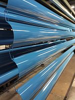 Желоб водосточный оцинкованный порошок ф150х2000мм RAL 5012