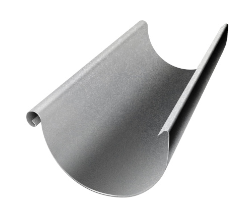 Желоб водосточный оцинкованный Grand Line Optima ф125х3000мм Желоб водосточный оцинкованный Grand Line Optima ф125х3000мм