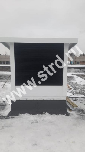 Стеновая трёхслойная сэндвич-панель гладкая 250мм 1190мм с видимым креплением минеральная вата Полиэстер Panline фото 11