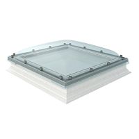 Окно для плоской крыши для выхода на крышу ПВХ белый Fakro DRC-C P2 90*90см