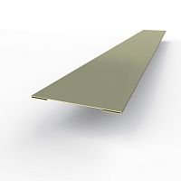 Планка стыковочная RAL 7023 оцинкованная c порошковым покрытием 0,45мм