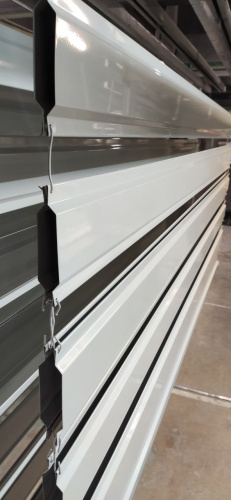 Карнизная планка RAL 7035 оцинкованная c порошковым покрытием 0,45мм фото 4