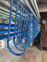 Крепление желоба водосточного c порошковым покрытием ф220x350мм RAL 5005