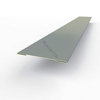 Планка стыковочная RAL 7000 оцинкованная c порошковым покрытием 0,45мм