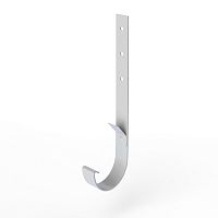 Крепление желоба водосточного c порошковым покрытием ф120x350мм RAL 7047