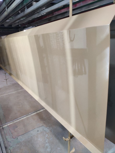 Парапет плоский RAL 1001 полиэстер 1,2 мм фото 2