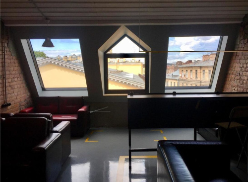 Окно мансардное дерево, лак ручка снизу Werso ОС 78*118см фото 6