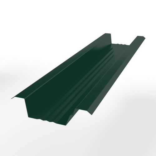 Вентилируемый прогон опорный оцинкованный с порошковым покрытием 0,45мм ширина более 625 мм RAL 6005