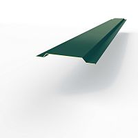 Нащельник RAL 6004 оцинкованный c порошковым покрытием 0,45мм