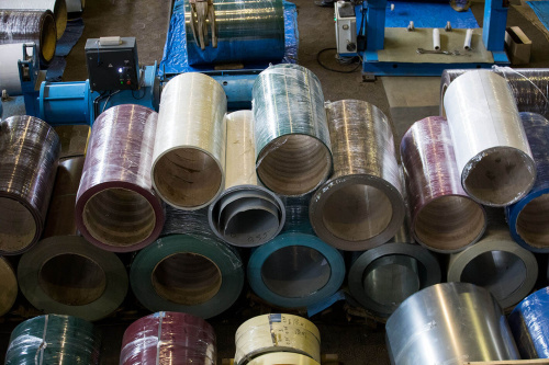 Лист оцинкованный с полимерным покрытием (окрашенный) 0.75 мм RAL 7035 фото 4