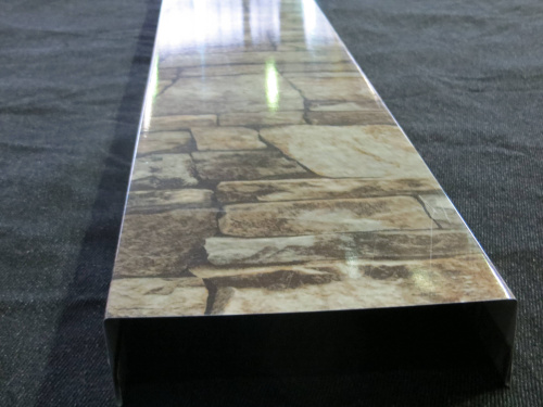 Планка примыкания в накладку для кровли оцинкованная с порошковым покрытием 0,45мм RAL 5002