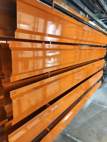 Планка стыковочная RAL 2000 оцинкованная c порошковым покрытием 0,45мм фото 4