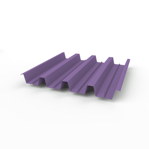 Профнастил Н60 (RAL 4005) 0,6х845мм оцинкованный, с полимерным покрытием (Полиэстер)