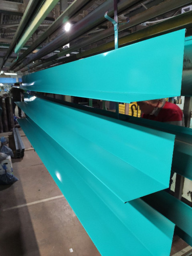 Планка стыковочная RAL 5021 оцинкованная c порошковым покрытием 0,45 мм фото 2