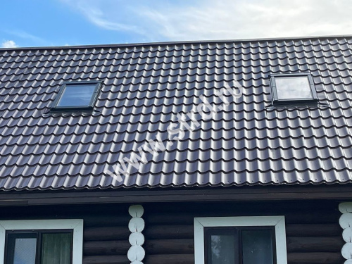 Окно мансардное дерево, лак ручка снизу Fakro FTS-V U4 Standart 78*160см фото 19