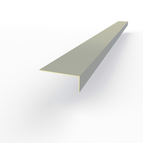 Лобовая планка (RAL 7004) оцинкованная, с порошковым покрытием 0,45 мм