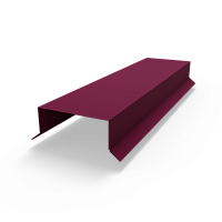 Парапет плоский RAL 4004 полиэстер 1,2 мм