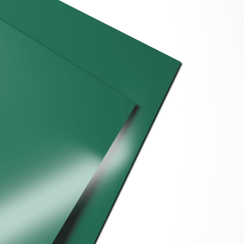 Гладкий лист 0.8мм RAL 6000 Патиново-зелёный