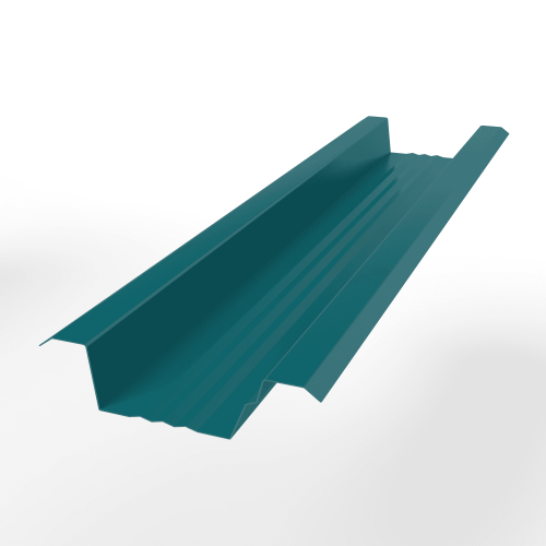 Вентилируемый прогон опорный оцинкованный с порошковым покрытием 0,45мм ширина менее 625 мм RAL 5021 Вентилируемый прогон опорный оцинкованный с порошковым покрытием 0,45мм ширина менее 625 мм RAL 5021