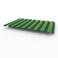 Профнастил оцинкованный с полимерным покрытием полиэстер С20 buildstor 0,4х1150мм RAL 6002 Лиственно-зелёный