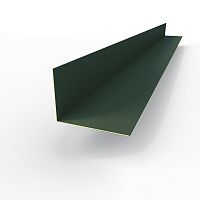 Планка угла внутренняя RAL 6012 оцинкованная c порошковым покрытием 0,45мм