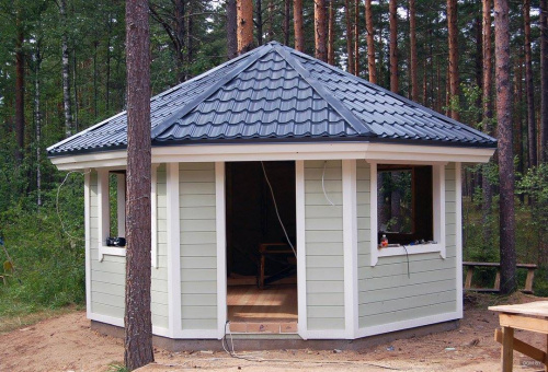 Металлочерепица Монтеррей классик оцинкованная с полимерным покрытием 0.4x1180мм  RAL 9005 фото 9