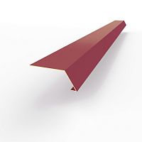 Карнизная планка RAL 4002 оцинкованная c порошковым покрытием 0,45мм
