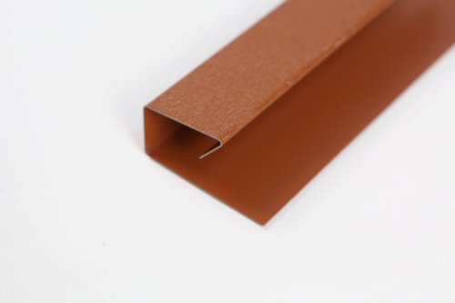 Откос оконный, дверной простой оцинкованный c порошковым покрытием 0,7мм ширина более 625 мм RAL 6005 фото 4