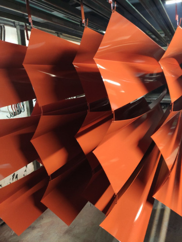 Лобовая планка (RAL 2001) оцинкованная, с порошковым покрытием 0,45 мм фото 3